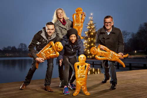 24. Mondi Advents-Aaseelauf in Münster unterstützt die Stiftung Mitmachkinder –Tatjana Pinto gibt den Startschuss 
